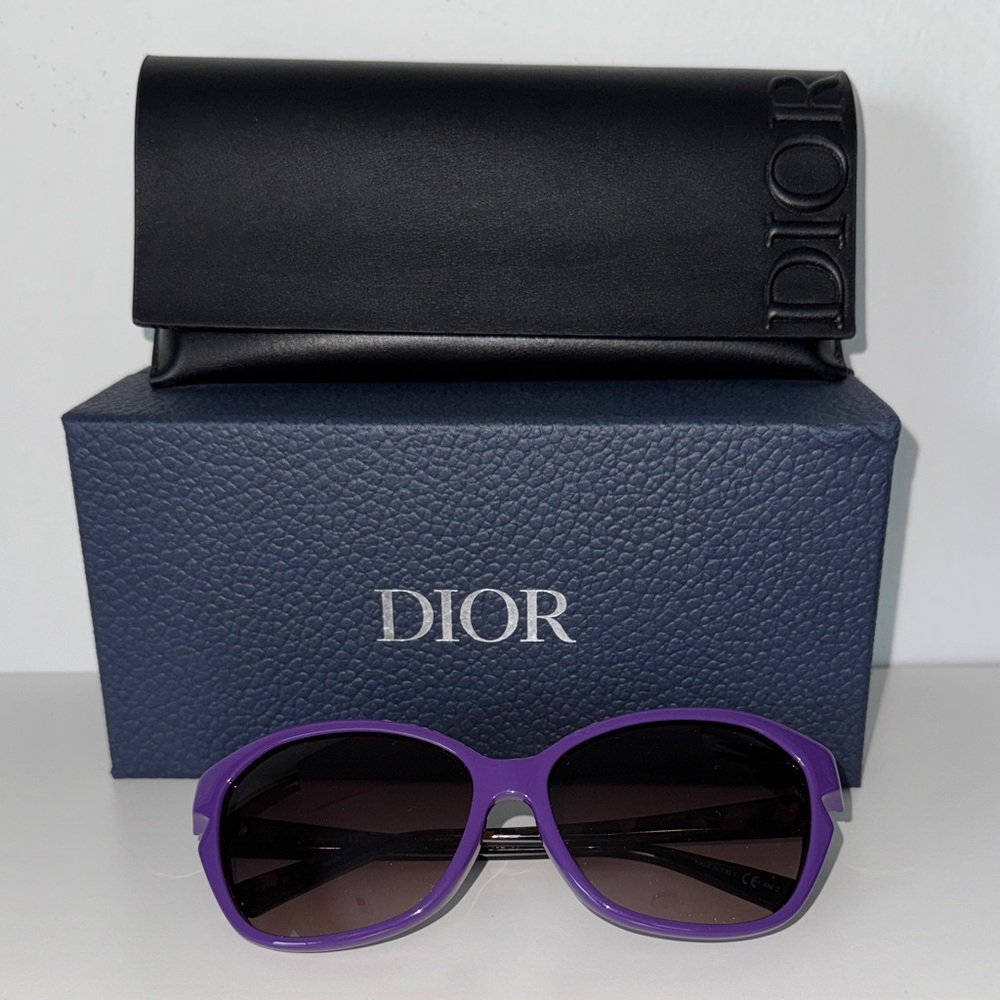 Dior Women's Sunglasses in Vibrant Purple - Brand New